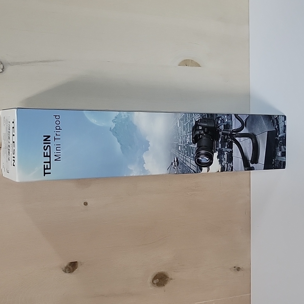 Phone Tripod Stand, Portable Cellphone Camera Tripod with Bluetooth Remote, New.